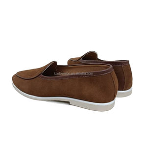 En stock Mocassins de <span class=keywords><strong>luxe</strong></span> en <span class=keywords><strong>daim</strong></span> de vache pour <span class=keywords><strong>homme</strong></span> chaussures Italie mode bureau hommes affaires mocassins décontractés Zapatos personnaliser usine de chaussures - Product Image 5