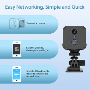 <b>Mini</b> Rechargeable Battery Powered WiFi <b>Camera</b> UBOX App Human Motion Detection Indoor Home Baby Pet Monitoring <b>Camera</b> - Product Image 2