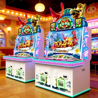 Machine de jeu d'arcade Hundred Birds Shooting Game, équipement de centre de divertissement, métal/acrylique/verre/bois, multijoueur, anglais, 110/220V