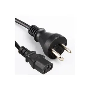 Factory Direct Supplier 10A 250V Danish 2 Prong Power Cords Extension Plug Denmark Power Cord