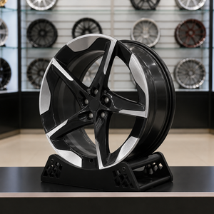 Jantes forgées sur mesure Aero 5 branches, face usinée, 5x130 5x112 20x9 20x11 21x9.5 21x12 pour <span class=keywords><strong>Porsche</strong></span> <span class=keywords><strong>911</strong></span> 991 992 <span class=keywords><strong>Carrera</strong></span> S <span class=keywords><strong>S4</strong></span> - Product Image 3