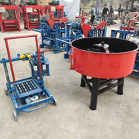 YZ4-35再生塑料制砖机泥浆再生塑料砖土坯粘土制砖机在乌干达销售