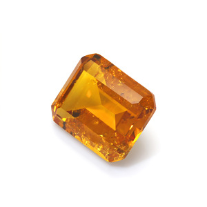 Cadermay Synthetic Zircon Loose Stones Rectangle Deep Golden Yellow For Jewelry Making - Product Image 3