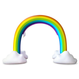 Inflatable Rainbow Water Arch <b>Spray</b> Play <b>Set</b> 200x160cm Outdoor Kids Garden Toy For Summer Fun - Product Image 4