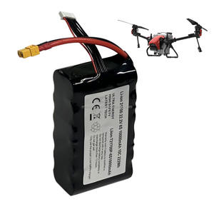 전문가용 22.2V <span class=keywords><strong>10Ah</strong></span> 리튬 리포 배터리 10000mAh 6S1P 10C 속도 안정적인 방전 성능 농업 및 FPV 드론용 - Product Image 1