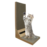 Griffoir pour chat en forme de L, amovible, pour aiguiser les griffes, grimper et gratter