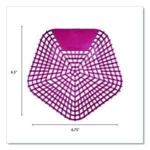 Protector Antisalpicaduras para Urinario Boardwalk, Paquete de 10, Aroma a Manzana y Canela, Rojo, Ambientador de Doble Cara con Duración de hasta 30 Días, Hecho en EE. UU. - Product Image 1