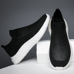 Chaussures de course <span class=keywords><strong>TN</strong></span> en gros pour hommes, baskets de sport décontractées avec chaussettes tissées à haute élasticité, grande taille, collection été - Product Image 2