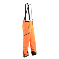Vêtements de neige de couleur unie personnalisés pantalons de ski imperméable d'hiver pour hommes