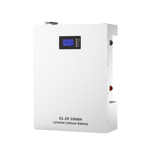 51.2V 100Ah Wall Mount LiFePO4 Battery 5.12kWh Home Solar <b>Energy</b> <b>Storage</b> <b>System</b> Residential Backup Power Supply - Product Image 1
