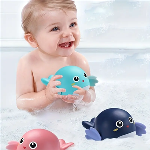 Jouets de bain pour bébé, en plastique, à manivelle, en forme de <span class=keywords><strong>tortue</strong></span>, de caneton, pour la baignoire, la piscine, la plage, les jeux <span class=keywords><strong>d</strong></span>'<span class=keywords><strong>eau</strong></span> - Product Image 2