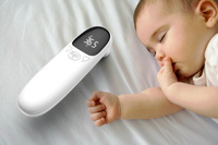 En Stock Thermomètre Numérique Fièvre Infantile Thermomètre Frontal et Auriculaire Ménage Électronique En Plastique le Thermomètre pour Bébé
