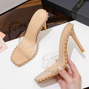 Sandalias para Mujer, Stilettos Sexys de PVC, Sandalias con Tacón para Mujer - Product Image 5