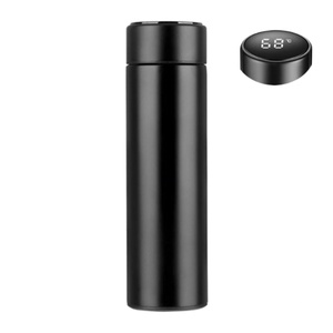 500ml Stainless Steel LED Smart Temperature Display Thermal <b>Flask</b> Cup IntelliTermos Digital Home Use Water <b>Bottle</b> Tea Strainer - Product Image 3