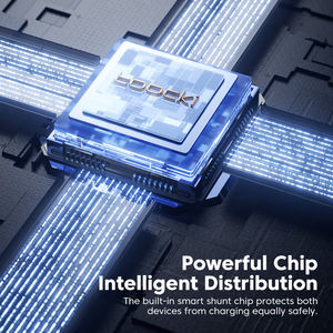 <span class=keywords><strong>สาย</strong></span><span class=keywords><strong>ชาร์จ</strong></span> Toocki Safe พร้อมชิป Smart Shunt ในตัว รองรับการชาร์จเร็ว 60W PD แบบ USB-<span class=keywords><strong>C</strong></span>-L ช่องเสียบคู่ สำหรับการใช้งานร่วมกัน - Product Image 6