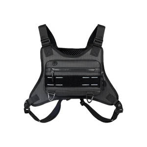 กระเป๋าคาดอกปืนสะท้อนแสงกันน้ำมีแจ็คหูฟังระบายอากาศได้ดีกระเป๋าด้านหน้าสำหรับวิ่งตั้งแคมป์ปีนเขา - Product Image 1