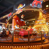 Attraction de parc d'attractions personnalisée : Manège Crazy Bull pour enfants