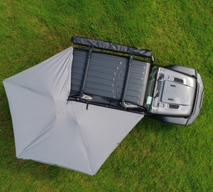 Nouvelle auvent de toit de voiture 270 degrés étanche en Oxford 280G pour camping extérieur, auvent latéral étendu à 270 degrés avec lumière LED - Product Image 2