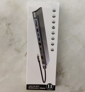 <span class=keywords><strong>Hub</strong></span> <span class=keywords><strong>Usb</strong></span> tipo C 11 en 1 con soporte de metal VGA LAN <span class=keywords><strong>USB</strong></span> 3,0 para <span class=keywords><strong>MacBook</strong></span> Pro - Product Image 6