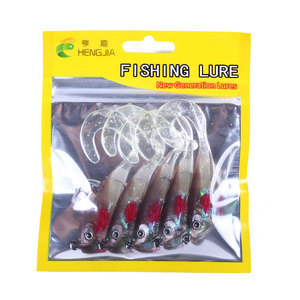 <span class=keywords><strong>Leurre</strong></span> de pêche en Silicone <span class=keywords><strong>souple</strong></span> avec tête de plomb, appât artificiel Wobblers pour <span class=keywords><strong>brochet</strong></span>, matériel de pêche d'<span class=keywords><strong>hiver</strong></span>, 7CM/10G - Product Image 2