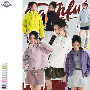 <span class=keywords><strong>Veste</strong></span> pour femme de haute qualité, logo personnalisable, imperméable, coupe-vent, respirante, fermeture éclair, pour les activités de plein air - Product Image 2