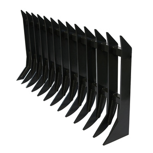 Vente flash LandHonor, accessoire de désherbage pour mini-chargeur, profondeur de pénétration de 11 pouces, largeur de travail de 72 pouces, pour excavatrice de 10 tonnes, machines agricoles - Product Image 4