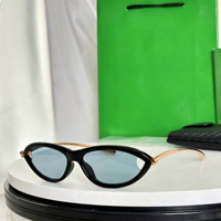 Lunettes de soleil tendance à monture intégrale, légères, avec verres PC dégradés dorés, protection UV400, pour unisexe, plage et extérieur