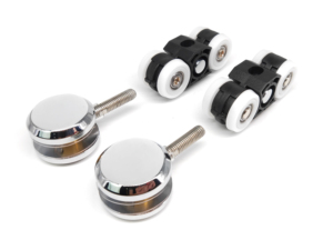 <span class=keywords><strong>Puerta</strong></span> Corredera Telescópica de Vidrio sin Marco de 8-12 mm, Precio de Fábrica, sin Riel Inferior, con Rodillos de Acero Inoxidable, para Oficina - Product Image 4