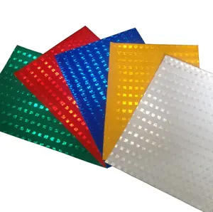 Светоотражающие виниловые листы из ПВХ с микропризматической печатью для безопасности дорожного движения