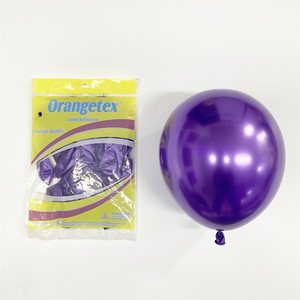 Palloncino decorazione personalizzato cromato lucido in lattice metallo spesso festa in metallo cromato palloncino - Product Image 4