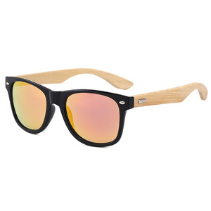<span class=keywords><strong>Gafas</strong></span> de <span class=keywords><strong>Sol</strong></span> de Alto Rendimiento para Hombre, Montura de Bambú Resistente, Logotipo Personalizado, Patillas Ecológicas, Protección UV400, Polarizadas - Product Image 4