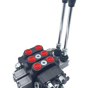 วาล์วควบคุมหลายทางแบบแมนนวล รุ่น DCV60 อัตราการไหลสูงสุด 60 ลิตร สำหรับรถทำความสะอาด ขจัดสิ่งกีดขวาง รถขุด - Product Image 3