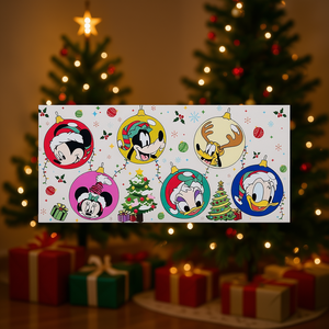 Bolas de Navidad de Disney hechas a mano, adornos a todo color para decoración del hogar y manualidades, empaque de alta calidad - Product Image 2