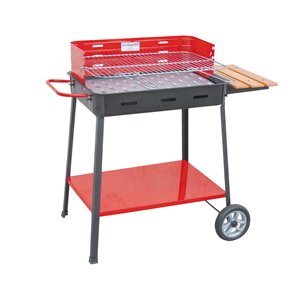 Supermax Barbecue à charbon 60x40x85h avec support pour marchepied extérieur - Product Image 2