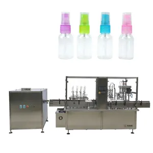 Customization high acuracy spray pump filling machine automatic aerosol bottle filling capping machine