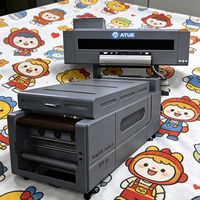 Nueva Impresora DTF Automática ATUE de Seis Cabezales, 70 cm, 24 Pulgadas, con Cabezales de Impresión Epson, Tamaño A1/A3, 220 V/110 V, 1 Año de Garantía