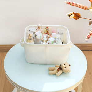 Panier de rangement en tissu feutre 7.9L sans couvercle pour l'organisation du placard Paniers de rangement de maquillage multi-tailles pour l'organisation - Product Image 2
