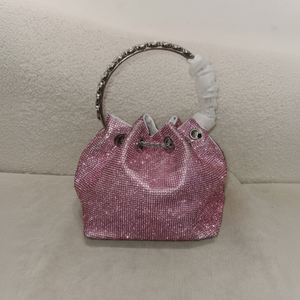 กระเป๋าคลัทช์หรูหราสำหรับผู้หญิง ประดับคริสตัล กระเป๋าถือสะพายไหล่สำหรับผู้หญิง พร้อมสายโซ่ - Product Image 1