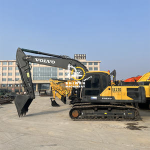 Offre Spéciale pelleteuse d'occasion volvo ec210 jaune haute qualité pelleteuse d'occasion Volvo EC210 machines de construction prix bas - Product Image 3