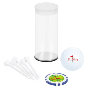 Paquete de Tees de Golf con Logotipo Personalizado y Ficha de Póker, Novedoso Set 2 en 1 de Madera y Plástico, Accesorio Deportivo, Regalo Promocional Corporativo - Product Image 4
