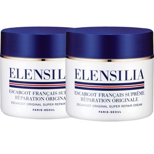Elensilia (Confezione da 2) Crema Viso Riparatrice Intensiva con Bava di Lumaca, Collagene, Ceramidi e Acidi Ialuronici per Donne, Uso Notturno - Product Image 1