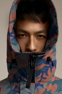 Di Alta Qualità di Inverno Giù Giacca Uomini All'ingrosso di Abbigliamento Outdoor Camo Stampa Parka - Product Image 4