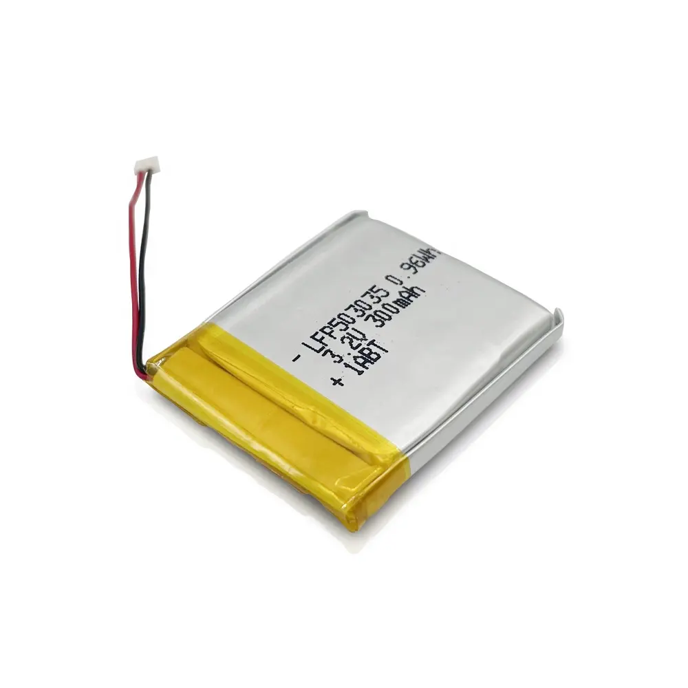 LifePo4 503035 3.2v 300mah Lithium Polymer Battery Cell