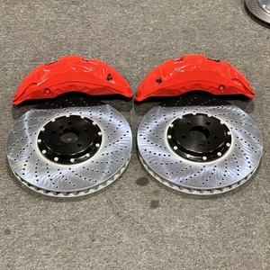Sistema Frenante Auto con Pinze Freno a 6 Pistoni Big Brake, Pinza Ake 8N, Disco Freno da 380/390/405mm per <span class=keywords><strong>AUDI</strong></span> S3 S4 S6 RS3 RS4 RS5 RS6 R8 TT - Product Image 2