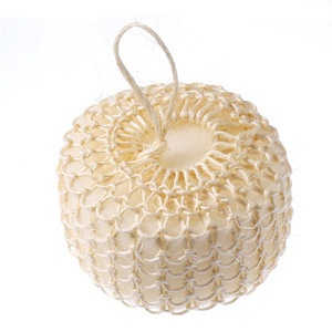 Nol limbah alami Biodegradable ramah lingkungan rami rami jaring Sisal bola mandi spons mandi Pouf mandi pengelupasan kulit spons Loofah - Product Image 5