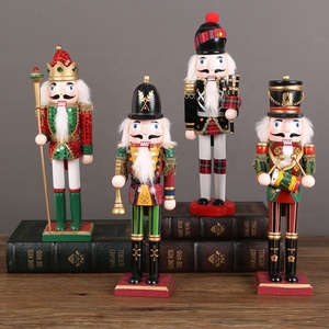 DAMAI 2024 Cascanueces de Madera Navideño de 30cm, Decoración, Regalo para Niños - Product Image 1
