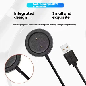 Cable de datos de carga USB magnético de fábrica, <span class=keywords><strong>cargador</strong></span> de cable de carga para reloj inteligente Huami <span class=keywords><strong>Amazfit</strong></span> GTR GTS <span class=keywords><strong>T</strong></span>-<span class=keywords><strong>Rex</strong></span> A1901 1909 - Product Image 3