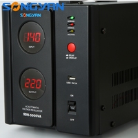 Régulateurs/Stabilisateurs de tension monophasés SDR OEM/ODM de haute qualité avec transformateur toroïdal certifiés CE pour courant alternatif