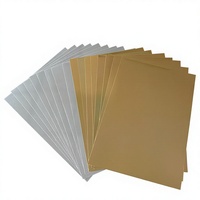 Papier à rouler de haute qualité en or et argent de 114 mm