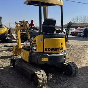 Mini-excavatrice d'occasion en excellent état Komatsu PC20 2 tonnes, pelle hydraulique compacte sur chenilles à vendre en promotion, bien entretenue - Product Image 1